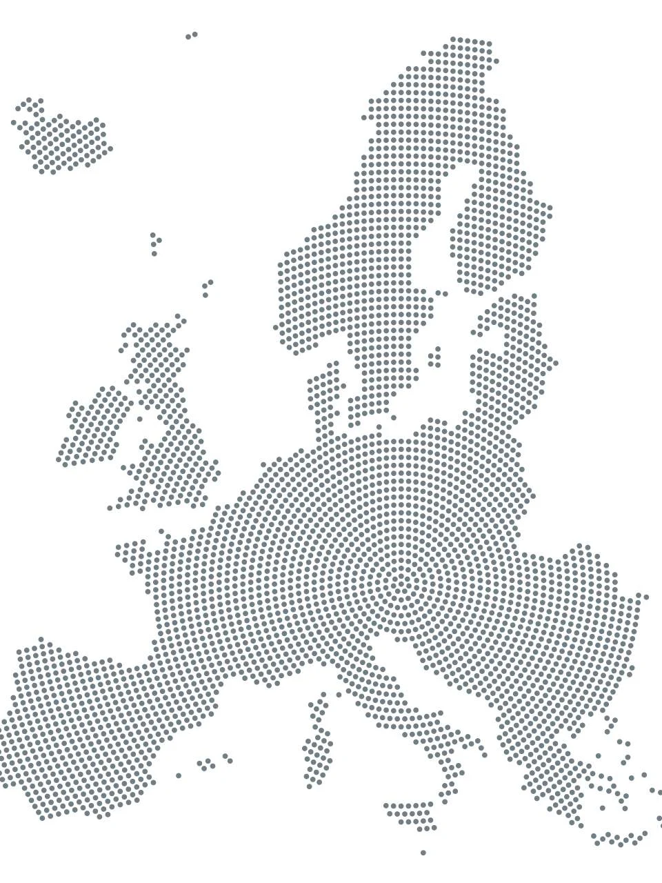 Mapa působení spediční firmy Freightsped z Ostravy do EU, ČR